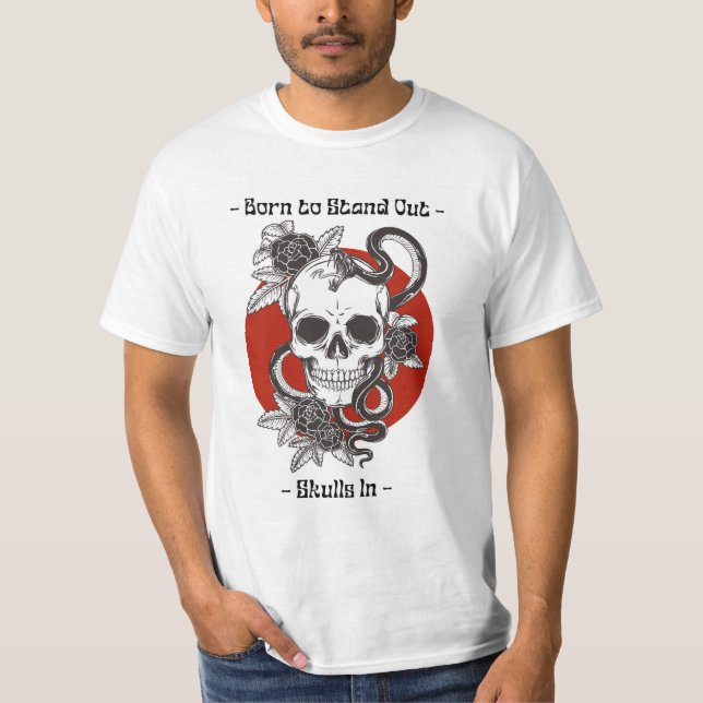 Men unique t-shirt  (Front)