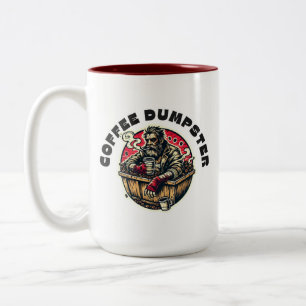 Men who enjoy drinking coffee with a a good laugh  Two-Tone coffee mug