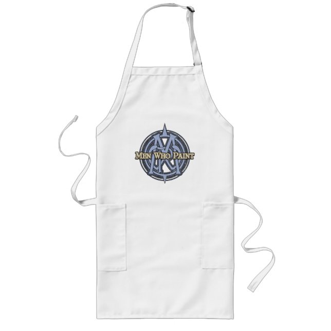 Men Who Paint painters apron (Front)
