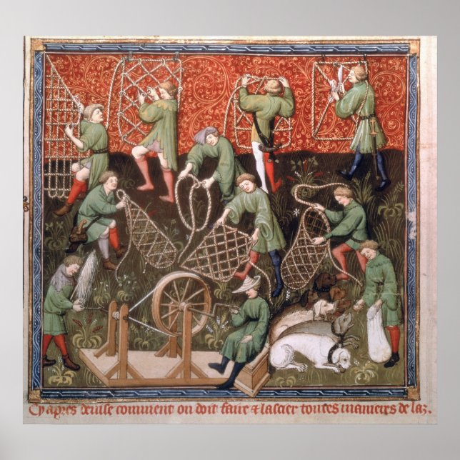 Men with nets poster (Front)