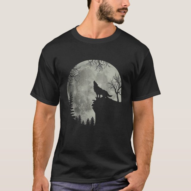 Men wolf Tshirt (Front)