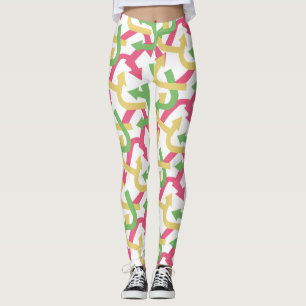 MEN WOMAN REFURBISHED BY MASANSER PIXELAT LEGGINGS