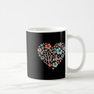 Men Women Aloha Hawaiian Family Vacation Flower He Coffee Mug