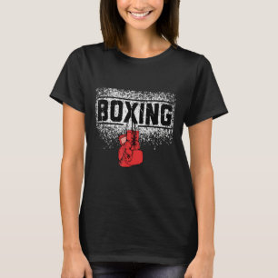 Men Women Boxer Vintage Boxing Glovers Boxing T-Shirt