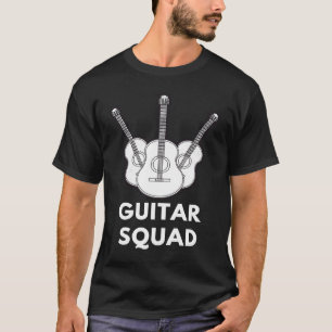Men Women Cool Guitar Squad Guitarist Music T-Shirt
