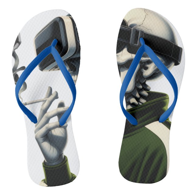 Men/Women Gorilla Boss Lessons Learn Slippers  Flip Flops (Footbed)