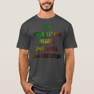 Men Women Jamaica Reggae Music Dancehall Reggae  T-Shirt