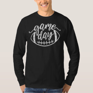 Men Women Kid Football Game Day Funny Team Sports T-Shirt