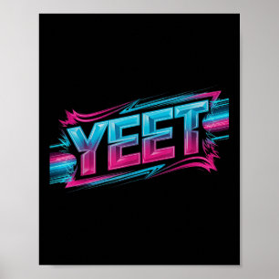 Men Women Kids Vintage Yeet Apparel Gifts  Poster