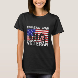 Men Women Korean War Veteran T-Shirt