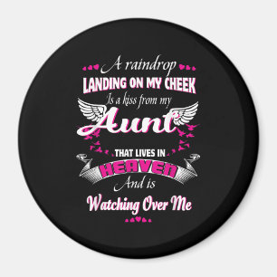 Men Women Loss Aunt In Loving Memorial My Aunt Magnet