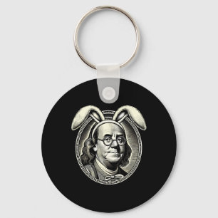 Men Women Vintage Easter Bunny Costume Benjamin Fr Keychain