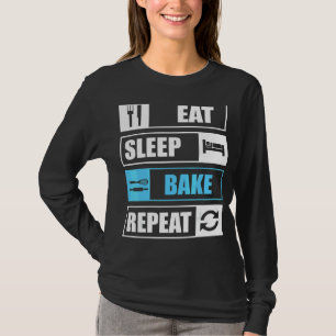 Men Women Woman Baking Baker Hobby Food Cakes Cupc T-Shirt