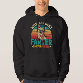 Men Worlds Best Farter I Mean Father Best Dad Ever Hoodie