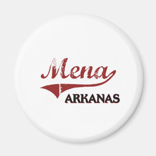 Mena Arkansas City Classic Magnet