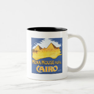 Mena House Hotel Cairo Egypt Two-Tone Coffee Mug