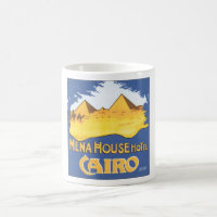 Mena House Hotel Cairo Vintage Travel Poster