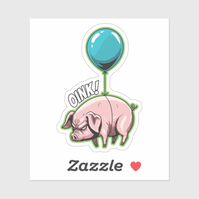 Menacing Flying Pig (Sheet)