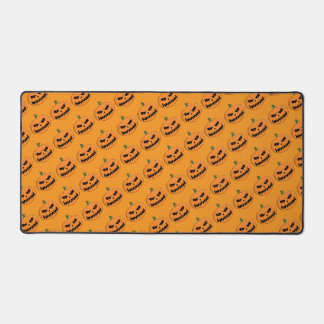 Menacing Jack O'Lantern Halloween Desk Mat