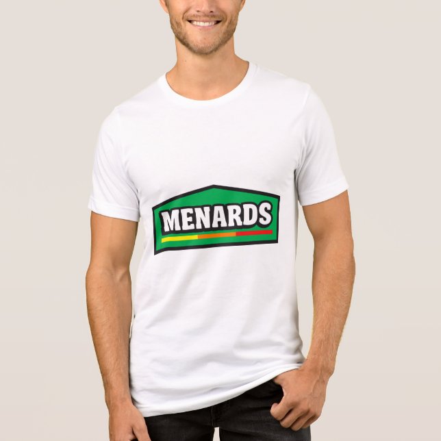 Menards home Improvement  Tri-Blend Shirt (Front)