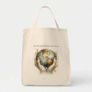 Mend The World Tote Bag