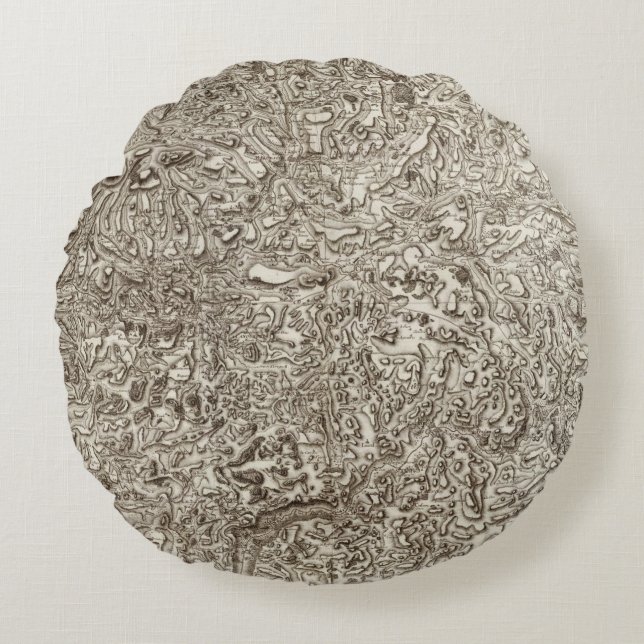 Mende Round Pillow (Front)