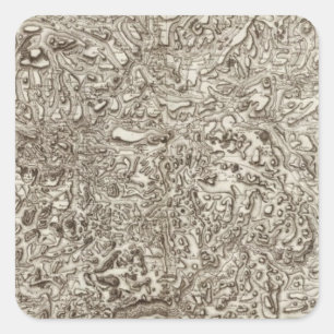 Mende Square Sticker