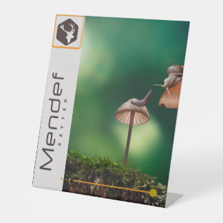 MENDEF PEDESTAL SIGN