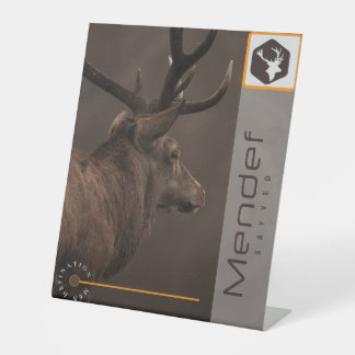 MENDEF PEDESTAL SIGN