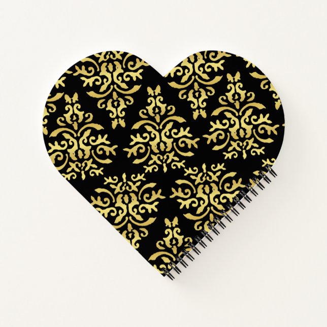 Mendela Pattern, Gold Notebook (Back)