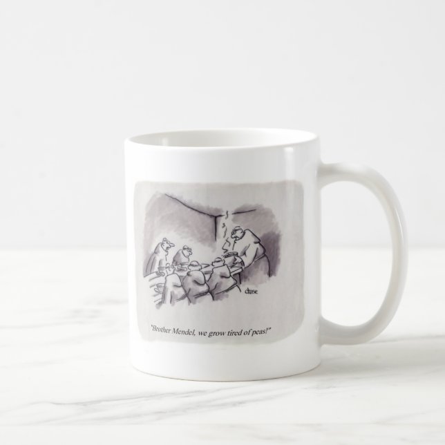 Mendel's Peas Mug (Right)