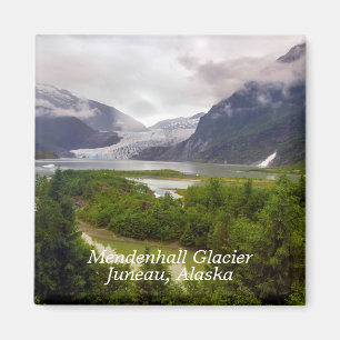Mendenhall Glacier Juneau Alaska Magnet