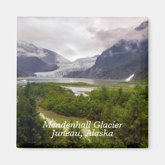 Mendenhall Glacier Juneau Alaska Magnet