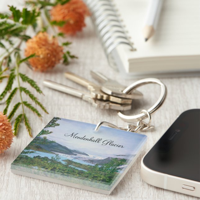 Mendenhall Glacier Keychains (Front Right)