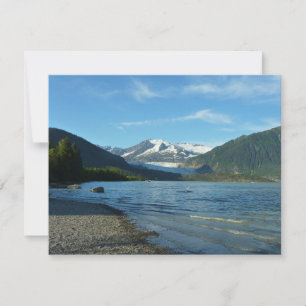 Mendenhall Lake in Juneau Alaska