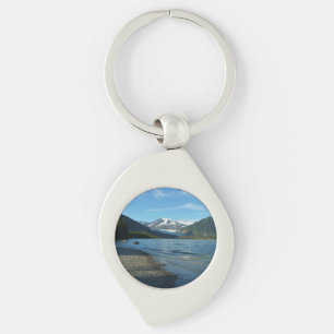 Mendenhall Lake in Juneau Alaska Keychain