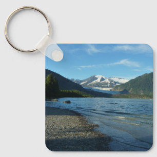 Mendenhall Lake in Juneau Alaska Keychain