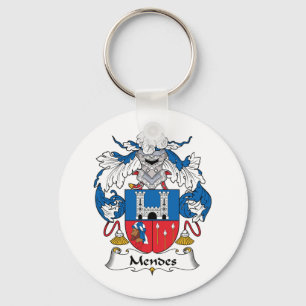 Mendes Family Crest Keychain