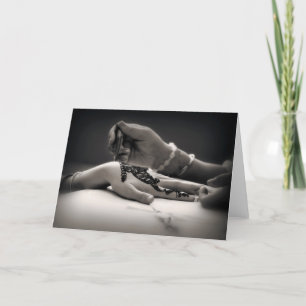 Mendhi Henna Greeting Card (no border)