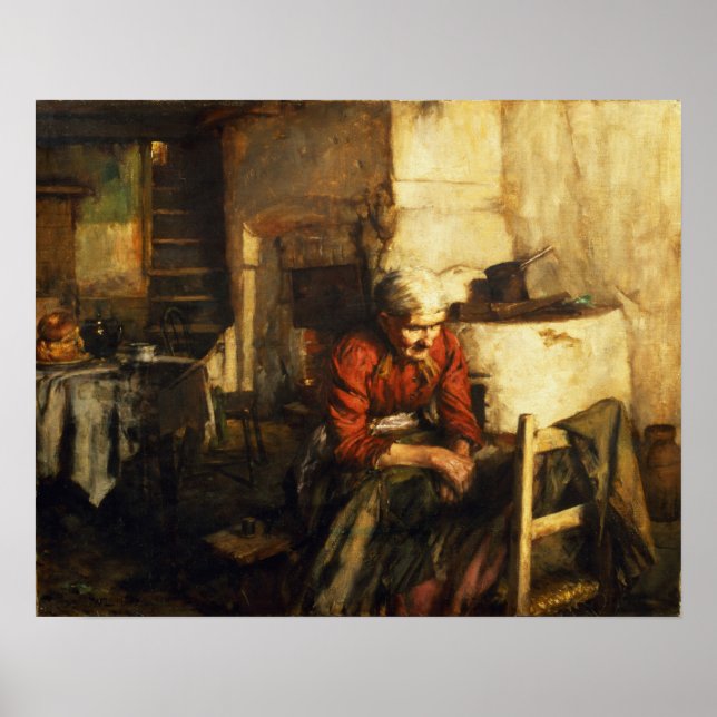 Mending Clothes Poster (Front)