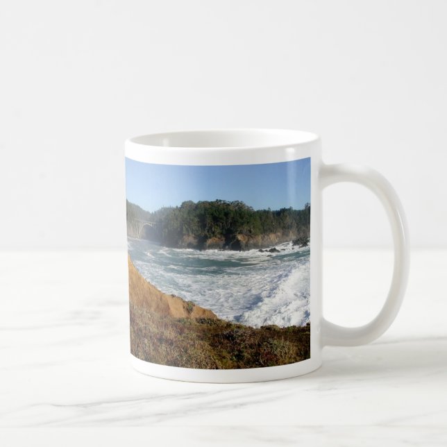 Mendocino Coast, California Coffee Mug (Right)
