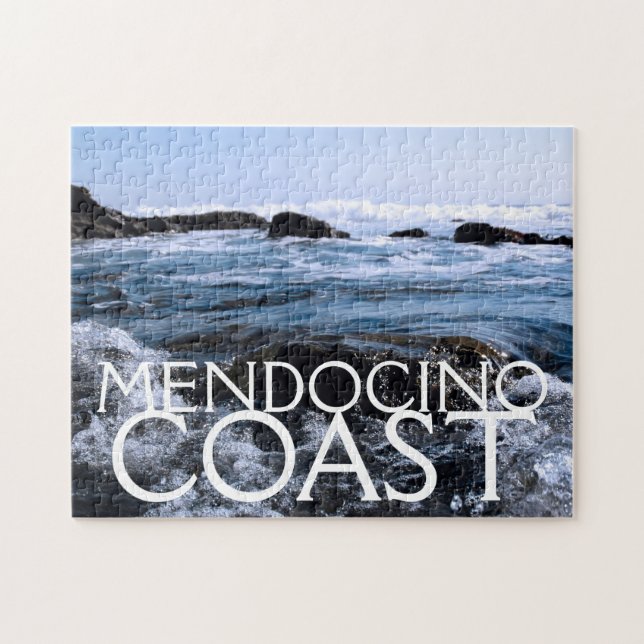Mendocino Coast Jigsaw Puzzle (Horizontal)
