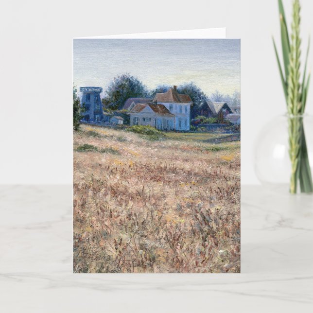 “Mendocino Morning” Card (Front)