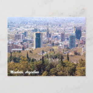 Mendoza, Argentina Postcard