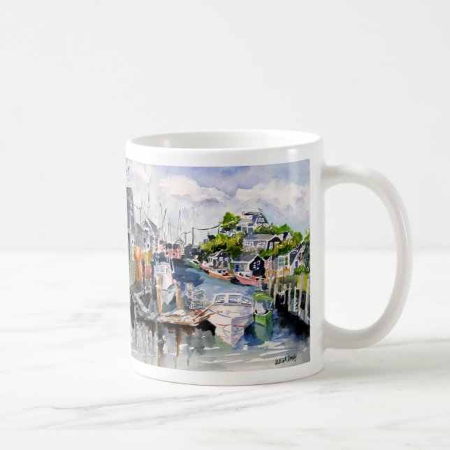 Menemsha, Marthas Vineyard Coffee Mug (Right)