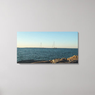 Menemsha on Martha's Vineyard Art Canvas Print