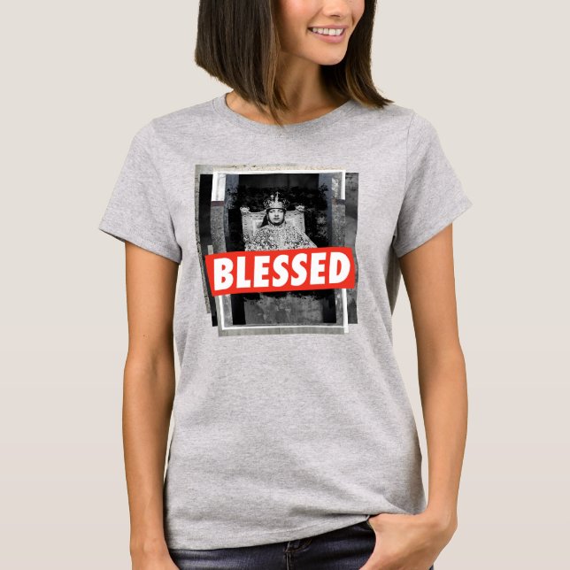 Menen Asfaw Jah Bless Empress Rasta Roots Shirt (Front)