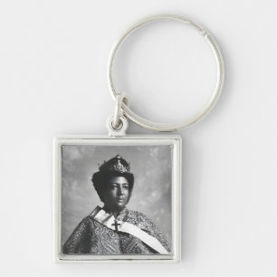 Menen Asfaw Queen Africa Empress Selassie I Roots Keychain
