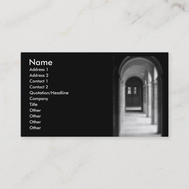Mener à la carte de profil de porte (Devant)