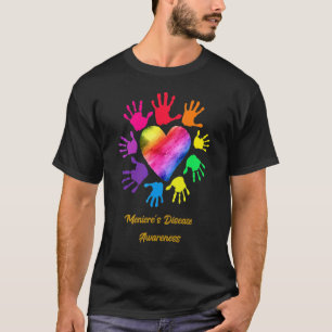 Meniere's Disease Awareness Hands Meniere's Diseas T-Shirt